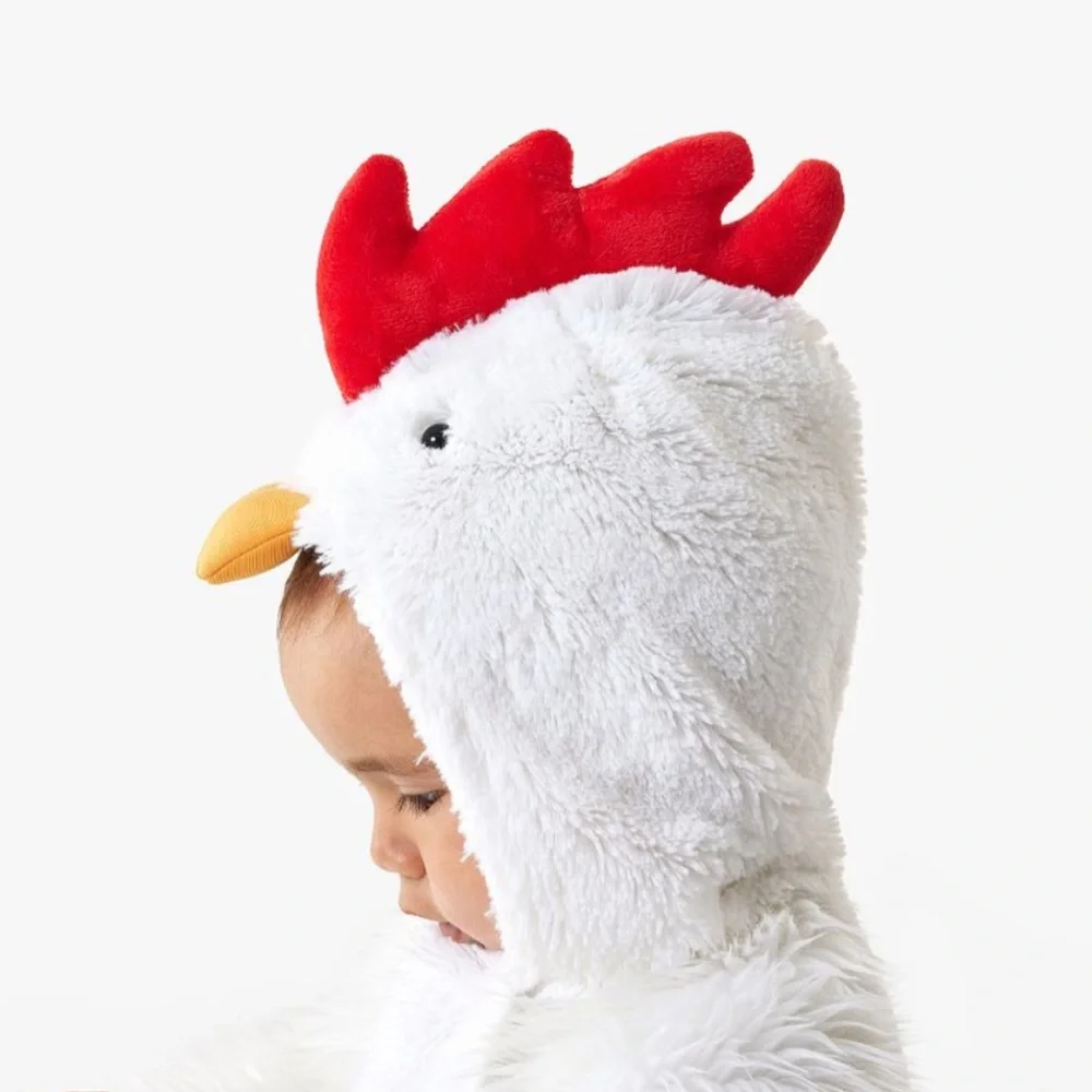 Baby Chicken Costume Halloween Fall Baby Infant Size 0-6 Months